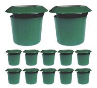 LYEAA 2/4/12 Pezzi Catcher Snail Trap Catcher Eco-Friendly Pass Station Station Tools Reusible Reptile Trap Garden Farm Protector (12pcs)