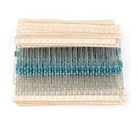 LYEAA 300/600pcs Kit Assortimento Resistenza Film Metallico 30 Tipi Misto Film di Resistenza Pacco 10R-1M Resistenza 1% 1/4W (600PCS Bag)