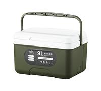 LYEAA 6L/9L Frigorifero Auto Congelatore Mini Frigorifero Picnic Frigoriferi Calore e Conservazione Fredda for Auto Casa Campeggio Esterno