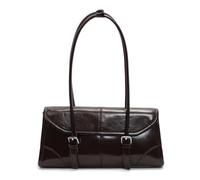 LYEAA Borsa a tracolla da donna Borsa retrò Borsa a tracolla in pelle impermeabile con manici superiori Borsa a tracolla for lavoro, shopping, viaggi (caffè)