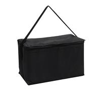 LYEAA Borsa da Picnic Portatile Borsa frigo Pieghevole for Pranzo Borsa Termica isolata for Alimenti Bevande Bento Borse Multiuso di Lunga Durata for Campeggio Escursionismo Picnic (Nero M)
