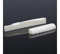 LYEAA Chitarra folk a 6 corde con ponte in osso for chitarra acustica Strumento a sella di bufalo Accessori for chitarra classica portatili