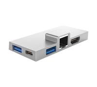 LYEAA Hub dock di espansione USB3.0 Dual Type-C Interfaccia Docking Station Hub 5Gbps compatibile HDMI for Surface Pro X/9/8