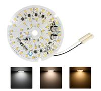 LYEAA Kit di retrofit for Ventilatore da soffitto dimmerabile 18W 1530LM 3000K/4000K/6500K Lampada da Incasso a soffitto da 3,94 Pollici Pannello di Ricambio for Ventilatore da soffitto a Le