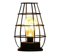 LYEAA Lampada da notte a LED Lampada da notte cava in ferro Lampada da bottiglia wireless multifunzionale Lampada da comodino portatile for interni ed esterni