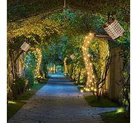 LYEAA Luci solari for annaffiatoio da giardino, IP55, imformeabili, decorative, for giardino, cortile, proiezione paesaggistica, for cortili stradali (2 pezzi)