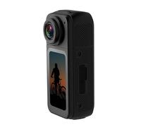 LYEAA Macchina fotografica magnetica di azione di 2.7K HD con WIFI e rotazione di 180 ° per la macchina fotografica di ciclismo e equitazione