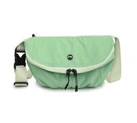 LYEAA Marsupio per donne e uomini, borsa a tracolla regolabile in nylon solido con cerniera, borsa a tracolla per viaggi, escursionismo, sport, Verde, 170.00x160.00x120.00mm/6.69x6.3x4.72inch, alla