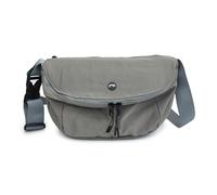 LYEAA Marsupio per donne e uomini, borsa a tracolla regolabile in nylon solido con cerniera, borsa a tracolla per viaggi, escursionismo, sport, Grigio, 170.00x160.00x120.00mm/6.69x6.3x4.72inch, alla