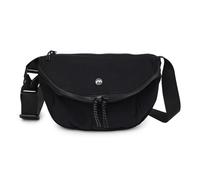 LYEAA Marsupio per donne e uomini, borsa a tracolla regolabile in nylon solido con cerniera, borsa a tracolla per viaggi, escursionismo, sport, Nero , 170.00x160.00x120.00mm/6.69x6.3x4.72inch, alla