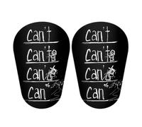 LYEAA Parastinchi da Calcio Parastinchi da Calcio Leggero e addensato Protezione for le Gambe Protettivo Mini Parastinchi Antiscivolo for Allenamento Sportivo (Nero 8 * 5CM)