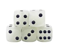 LYEAA Popolare 5 pz 14mm Dadi Standard a Sei Facce Set Dadi Luminosi Accessori for Giochi da Tavolo for Giochi da Esterno