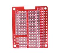 LYEAA Prototipo Breakout DIY Breadboard PCB Shield Board Kit PCB Shield Scheda di espansione rossa for Raspberry RPi Prototype Hat Breadboard