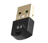 LYEAA Ricevitore audio Trasmettitore Plug and Play Adattatore USB Dongle for PC Desktop Mouse Wireless Bluetooth Compatibile 5.3