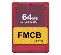 LYEAA Scheda di memoria della console di gioco 8/16/32/64 MB Scheda di Memoria del Gioco della Scheda di Memoria for PS2 FMCB Memory Card