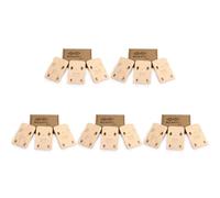 LYEAA Set di 3 spessori per chitarra elettrica in acero, distanziatori per basso elettrico da 0,25/0,5/1 gradi, distanziatori per assorbimento acustico