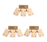 LYEAA Set di 3 spessori per chitarra elettrica in acero, distanziatori per basso elettrico da 0,25/0,5/1 gradi, distanziatori per assorbimento acustico