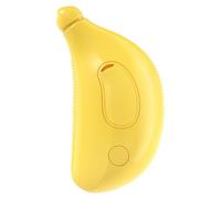 LYEAA Spazzola for Pulizia Gatti con Porta Spray Spazzola Elettrica Spray Versatile Spazzola for Depilazione Cani Gatti for Rimuovere i Peli Sciolti Aggrovigliati (Giallo)