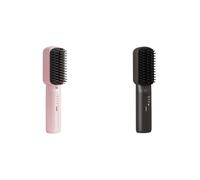 LYEAA Spazzola lisciante portatile senza fili ricaricabile NO-scottatura pettine 3 impostazioni di temperatura Raddrizzatore dei capelli USB