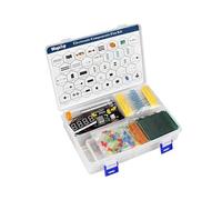 LYEAA Starter Kit elettronico aggiornato Cavi breadboard Starter Set di Base Modulo di Alimentazione LED e potenziometro resistore for Arduino/for Raspberry Pi