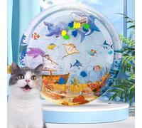 LYEAA Tappetino estivo rinfrescante Tappetino for giochi con sensore d' Tappetino for gatti Tappetino gonfiabile for in PVC Giocattoli interattivi for gatti Sensore di comfort fresco Tappet
