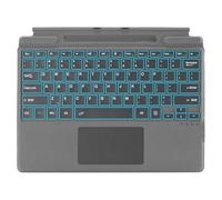LYEAA Tastiera wireless sottile retroilluminata Tastiera tablet retroilluminata a 7 colori compatibile con Bluetooth Tastiera ultrasottile ricaricabile con touchpad for Microsoft Surface Pro
