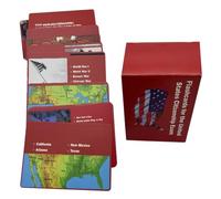 LYEAA US Citizenship Test Flash Cards 100 USCIS Domande per lo studio e la pratica dell'esame di naturalizzazione