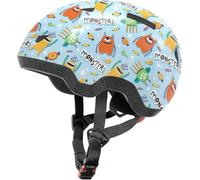 Lyefancy Casco per bambini da 1 a 8 anni, casco per bambini, con personaggi stampati, casco da bici per ragazzi e ragazze, caschi per bambini, per ciclismo, scooter, skateboard, pattinaggio (mostro