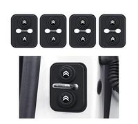 LYENMD 4 Pezzi Copertura della Serratura della Portiera Dell'auto per Citroen C4 Grand SpaceTourer I 2018-2022, Coperchio Protezione Serratura Porta in Silicone Accessori Interni