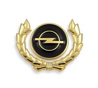 LYENMD Adesivo 3D Metallo Emblema Auto per Opel Mokka X 2 SUV 2017-2020, Badge Logo Autoadesivo Decalcomanie Carrozzeria Stemmi Styling Decorazione Sticker