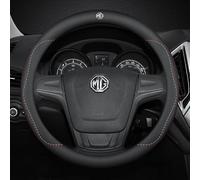 LYENMD Coprivolante Auto per MG MG6 I 2009-2015 2015-2017, Copri Volante Pelle Microfibra Copertura Volante Traspirante e Antiscivolo Auto Interno Accessori,A-O
