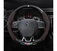 LYENMD Coprivolante Auto per Mitsubishi Eclipse Cross 2018-2024 PHEV, Copri Volante Pelle Microfibra Copertura Volante Traspirante e Antiscivolo Auto Interno Accessori,B