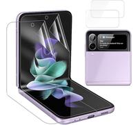 Lyepetik Pellicola protettiva trasparente in idrogel per Samsung Galaxy Z Flip5, ultra HD, sottile e flessibile, antigraffio, autorigenerante, oleorepellente, confezione da 2