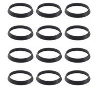 Lyeteung 12 Pezzi 43x38x5 mm Cono Guarnizione per Tubi di Scarico del lavello, Rondelle in Silicone per Impianti Idraulici, Guarnizioni per Sifone, per 1/2 Pollici Tubi di Scarico, Sifone
