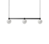 LYFA MEMOIR 120 SIDE BY SIDE III Lampadario Nero/Opale