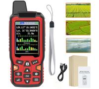 LYFDPN Calcolatore Portatile dell'area GPS, Batteria Lunga 3500mAh e Impermeabile - Display da 2,4" Strumento di misurazione del Terreno per Tutti i Terreni ad Alta precisione