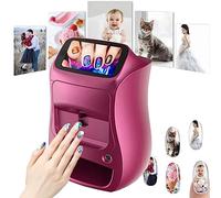 LYFDPN Macchina Intelligente per la Pittura delle Unghie 3D, Stampante Digitale Portatile Mobile per Unghie, Bellezza e Cura Personale per Le Unghie domestiche delle Ragazze