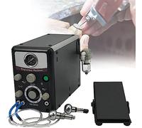 LYFDPN Macchina per incisore a Doppia Testa Impact Graver 220v Strumento di Incisione Elettrico Multifunzione per Artigianato Micro-impostazione Incisione di Perline (220v)