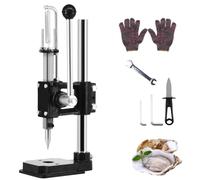 LYFDPN Macchina per l'apertura del Guscio di ostriche, Manuale per ostriche Shucker, Set di apriostriche per vongole, Strumenti per Frutti di Mare con Design di Fissaggio Inferiore