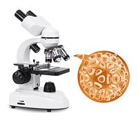 LYFDPN Microscopio Composto binoculare, microscopio per Bambini, Studenti, Adulti, con Kit di vetrini per microscopio, microscopi Professionali