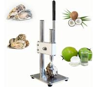LYFDPN Ostriche e Cocco Clam Opener, Shucker Shellfish Shell Opener, Macchina per l'apertura di vongole in Acciaio Inossidabile