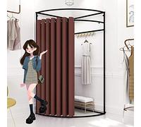 LYFDPN Spogliatoi di Moda Spogliatoio Mobile per la Privacy Negozio di Abbigliamento Camerino Spogliatoio Mobile Staccabile per la Camera da Letto dei Centri Commerciali (80x80x200cm B)