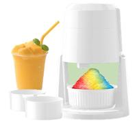 LYFDPN Tritaghiaccio Elettrico, Macchina per Granita Portatile Regolabile a Due velocità, tritaghiaccio Muto Smoothies Soft Slushie