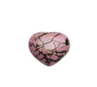 LYFHJD Cristallo di quarzo rosa naturale a forma di cuore d'amore, realizzato a mano, gioielli lucidati, collana da colleione, regalo Reiki, decorazione, bilanciamento dei chakra Reiki