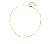 LYFHJD Nuovo per la 2025 Acciaio Inossidabile 316L Collana con Ciondolo Fiore Carino per Le Donne la Sua Impermeabile Catena al Collo Gioielli Signora Regalo Gioielli Accessori Regalo Creativo