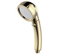 LYFHJD Rain Shower Head High Flow Square Rainfall ShowerHead Handheld Shower High Pressure Awesome Shower Experience Even At Low Water Flow 8 Inch Gold