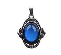 LYFHJD - Set di 5 pezzi, temperatura controllata, colore change heart Dolphin Butterfly Face Cross Pendant