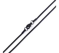 LYFHJD Snake da 45 cm, Collana a Catena in Acciaio Inossidabile Nero da Donna da Donna per la Festa della Mamma