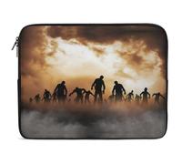 Lyfthologen Custodia per computer portatile da 15", motivo "Zombies Dead Men Walking Body at Night"