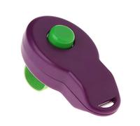 Lyguy Pet Clicker, Pet Clicker Dog Training Sounder Puppy Whistle Guide Forniture con Cinturino Viola